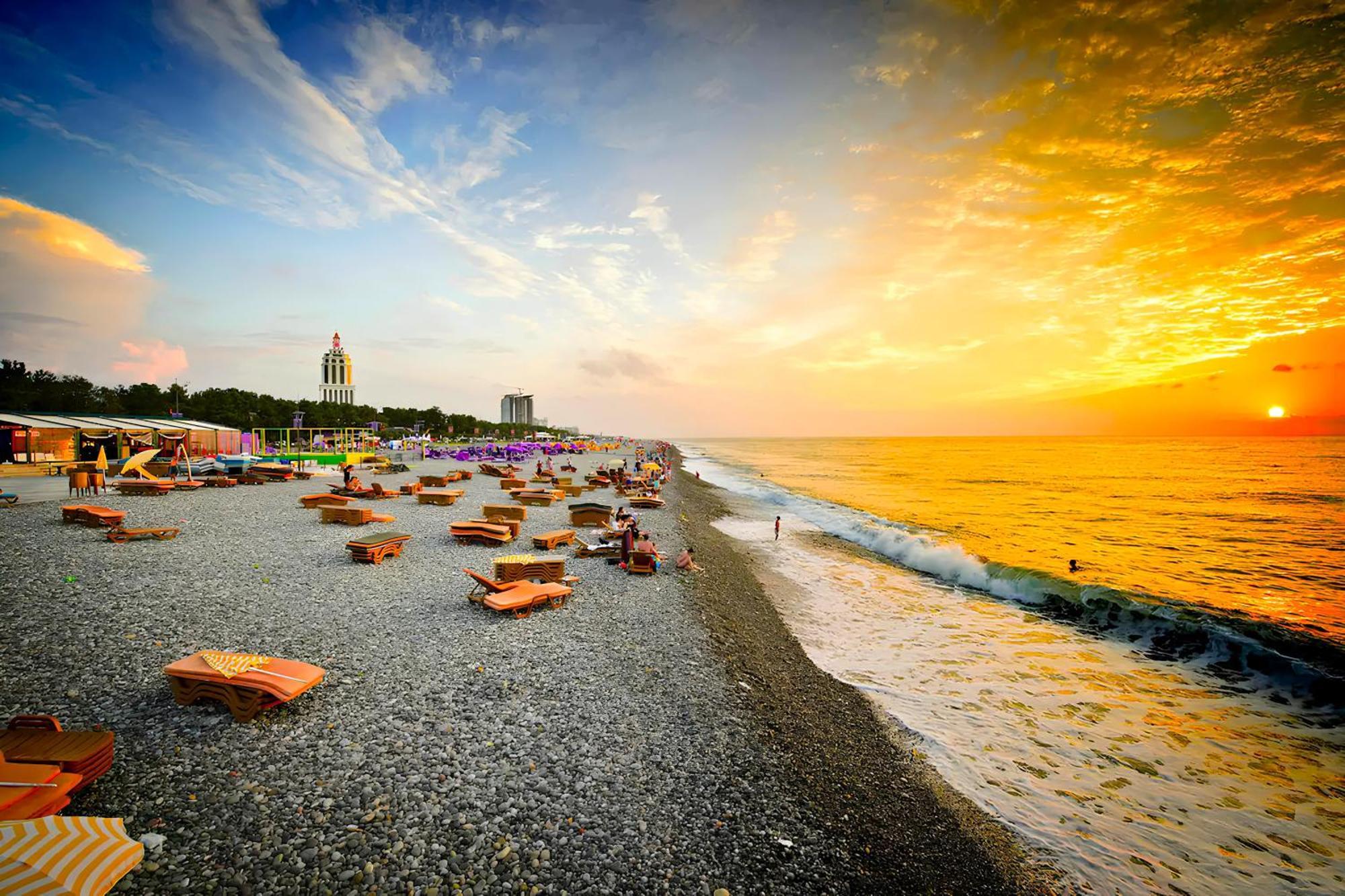 Orbi Panoramic Aparthotel Batumi Esterno foto